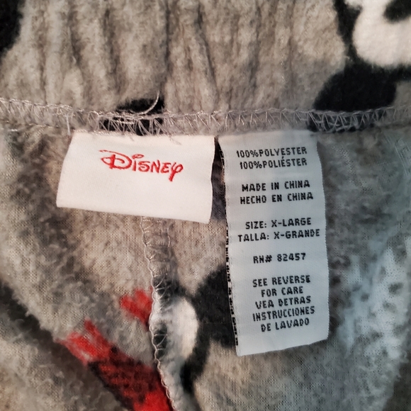 Mickey Mouse fleece lounge pants - Picture 3 of 4